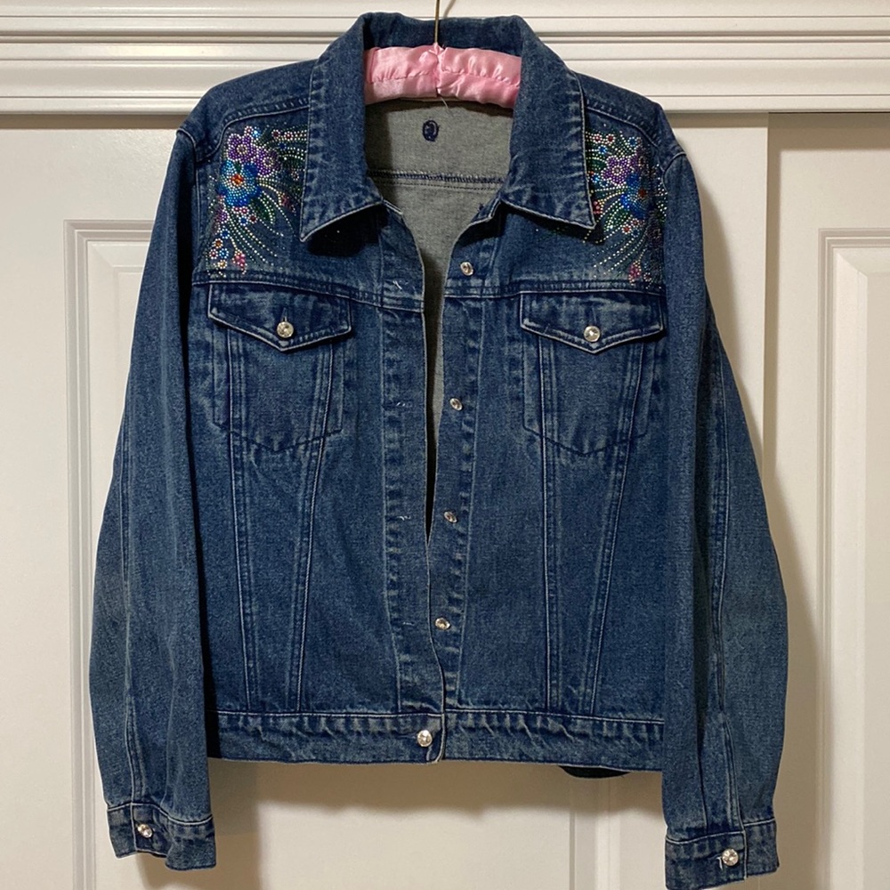 Christine Alexander denim jacket, size L